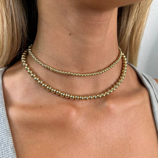 Allison Beaded Chain Necklace