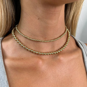 Allison Beaded Chain Necklace