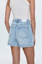 Saige A-Line Polished White Short by Pistola
