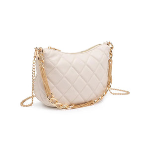 Eve Natural Quilted Crossbody