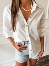 Sea Shore Button Up