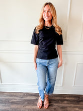 The Elevated Everyday Tee – Black