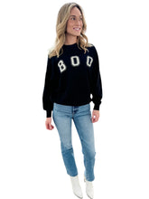 BOO Stencil Graphic Sweatshirt