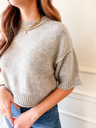 The Cashmere Club Sweater Grey by Habitual
