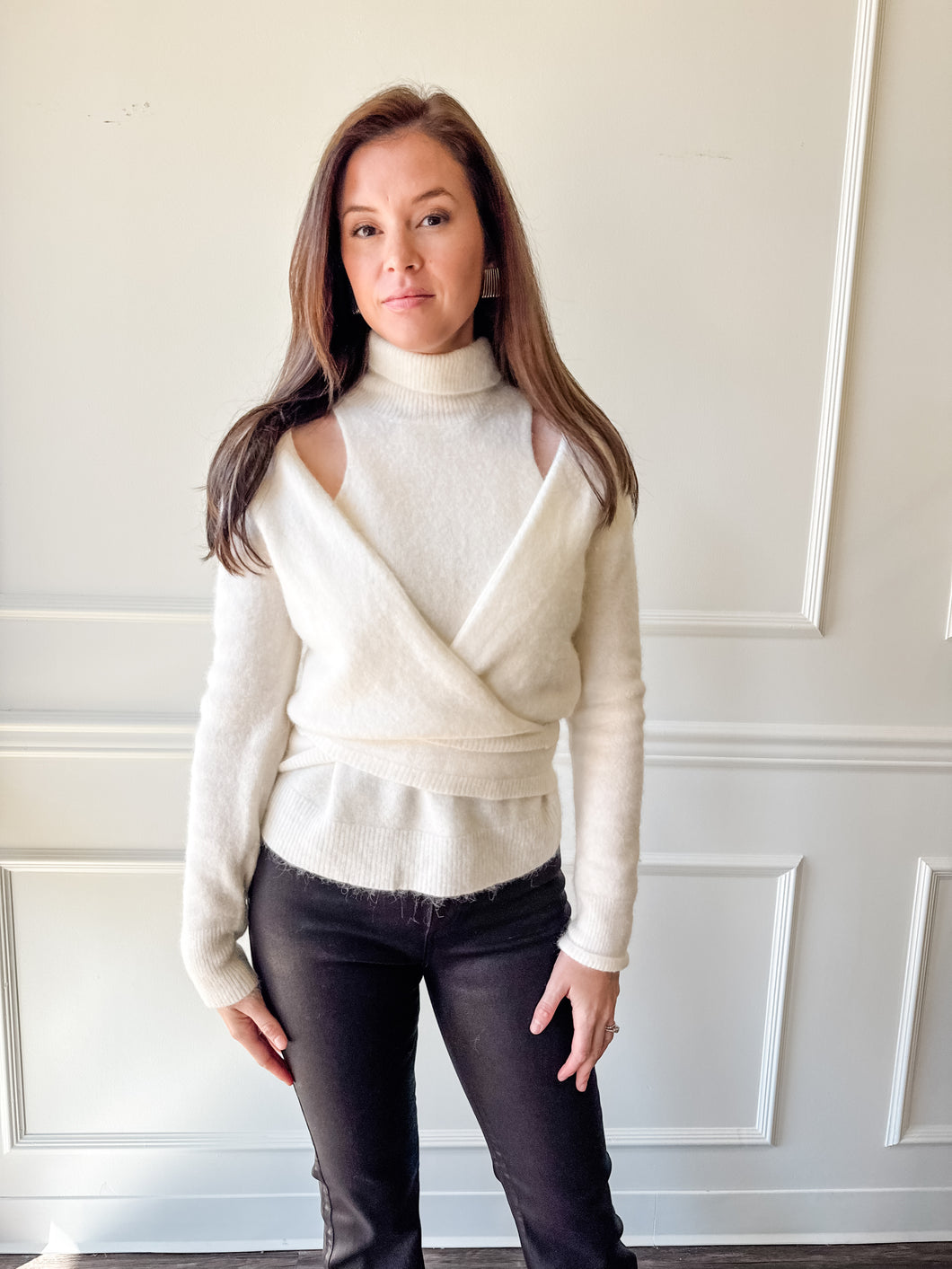 Michelle Creme Sweater by Jiji Studio Paris