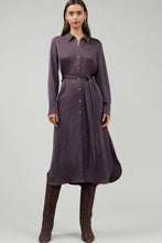 Places to Go Plum Midi Dress by Current Air