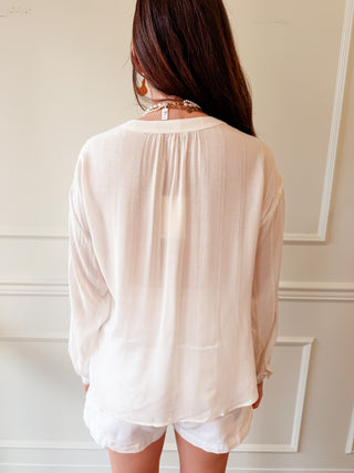 Effortless Chic Twist Blouse
