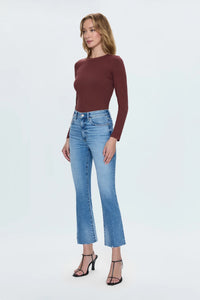 Lennon High Rise Crop Boot in Rhythm Vintage by Pistola