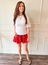 Americana Dot Mini Skirt