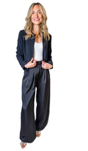 Giana Wide Leg Pant in Black