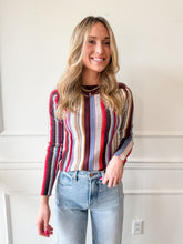 Serra Striped Sweater by Steve Madden