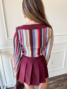 Serra Striped Sweater by Steve Madden