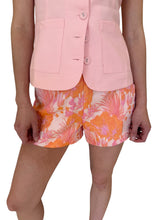 Priscilla Pink Multi Jacquard Shorts