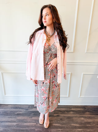 The Spring Romance Midi Dress