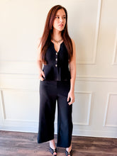 Harper Black Wide Leg Pant