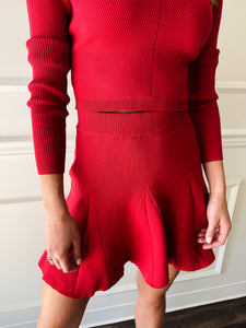 Carrie Red Set by Adelyn Rae