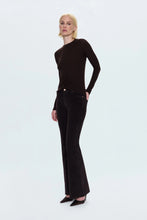 Kinsley Mocha Flare CorduroyPant by Pistola