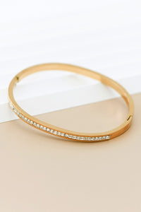 Baguette Diamond Bangle