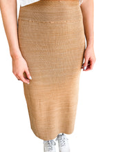 Que Sera Sera Camel Skirt