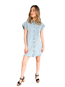 Ilana Denim Dress by Steve Madden