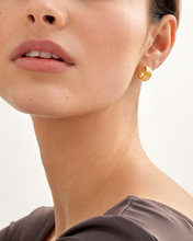Birthstone Hoop Earring