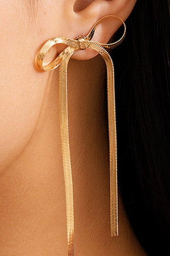 Long Bow Earring