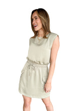 Santiago Sage Cargo Dress