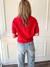 Sereia Red Cardigan by Steve Madden