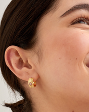 Birthstone Hoop Earring