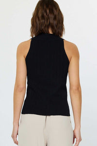 Simple and Chic Sleeveless Sweater