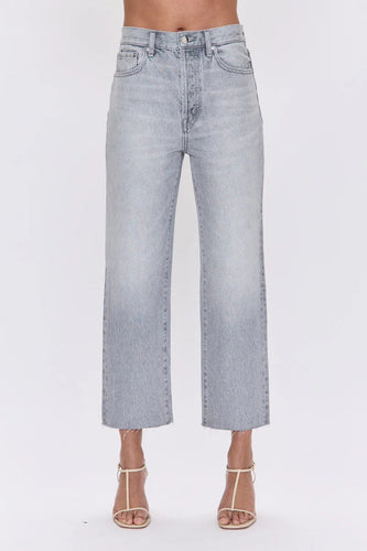 Cassie Crop Super High Rise Straight by Pistola