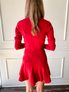Carrie Red Set by Adelyn Rae