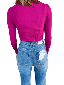 Xandra Magenta Bodysuit