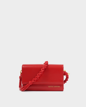 Arden Braided Red Mini Bag by Katie Loxton