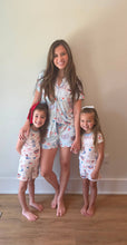 Happy 4th Pink Stripe Pajama Set Kids by Imbali Charleston