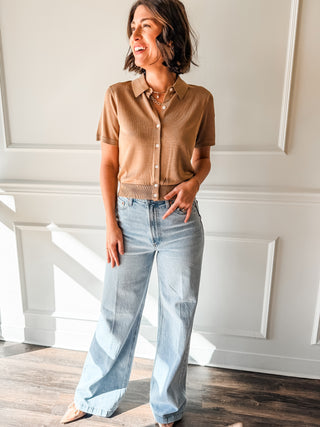 Lana High Rise Ultra Wide Leg by Pistola