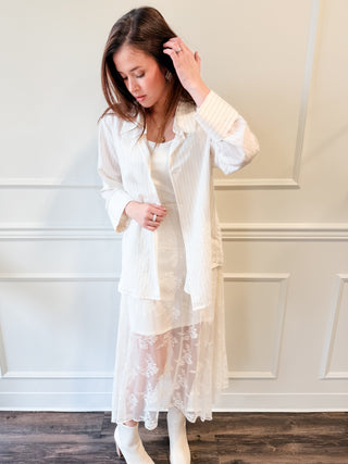 Whispered Romance Lace Skirt