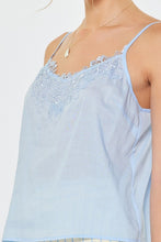 Current Air Coastal Layered Blouse-Blue