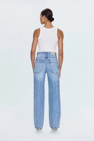 Caleb High Rise Stacked Waist in Era by Pistola