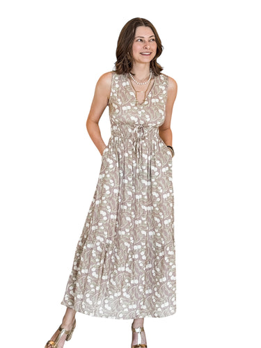 Lilac Whispers Floral Dress