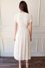 The Blossom Breeze Pleated Midi Dress by Current Air