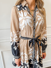 Harvest Haze Pattern Dress