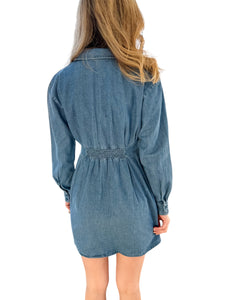 Aria Denim Dress by Steve Madden