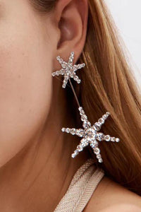 Sparkly Starburst Rhinestone Earring