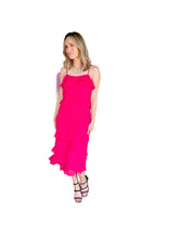 Valentina Pink Ruffle Dress