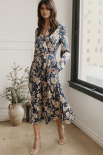 Garden Stroll Floral Wrap Midi