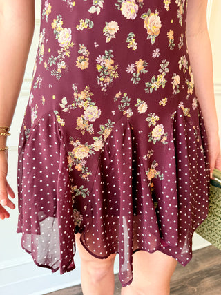 Tanisha Dress in Port by Steve Madden
