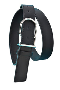 Asymmetrical Wired D Buckle Belt