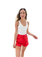 Precious Red Patent Shorts