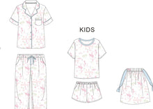 Pastel Texas Youth Short Pajama Set